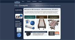 Desktop Screenshot of feiconveyors.com